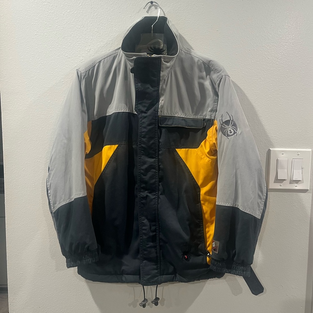 Spyder Boy’s Gray and Yellow Performance Jacket